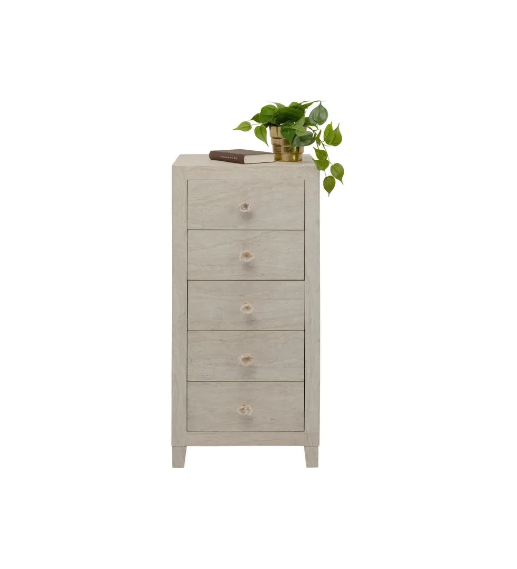 KARE Komoda TRAVERTINO 49 x 110 cm naturalny beżowy