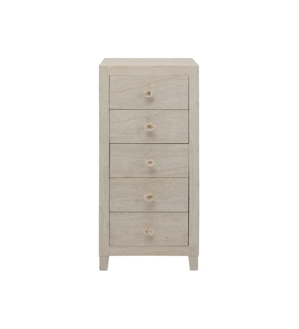 KARE Komoda TRAVERTINO 49 x 110 cm naturalny beżowy