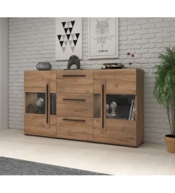 Helvetia Komoda TULSA 180 cm w optyce dąb Grandson