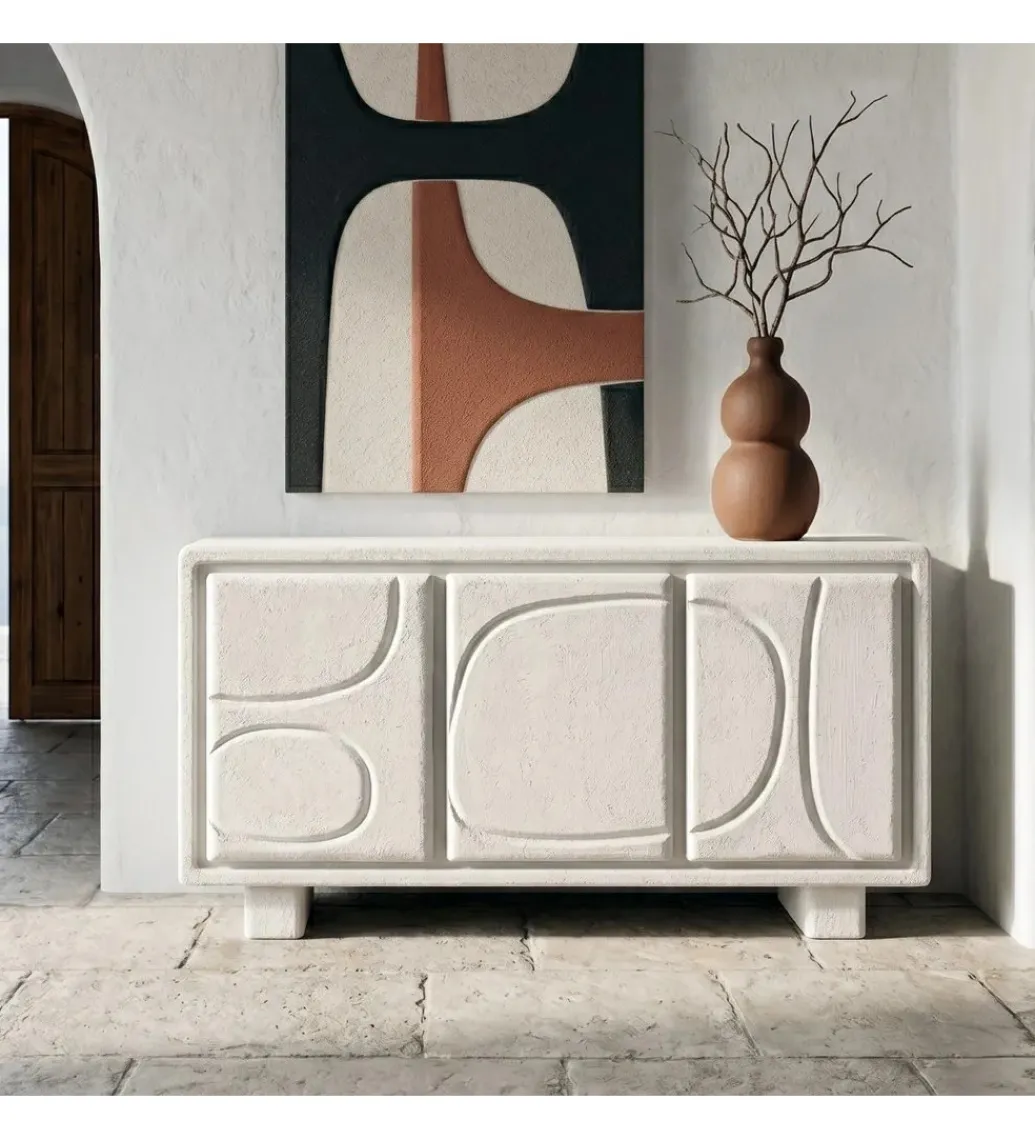 Zona-Design Komoda WAVES 120 cm różowa