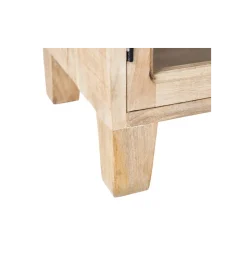 Zona-Design Komoda Witryna Iron Craft 160 cm drewno mango