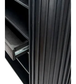 WOHNLING, GERMANY Komoda WOHNLING 122 cm drewno akacja czarna