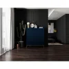 Polski Design ML Komoda wysoka ELPIS 112 cm granatowa