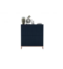 Polski Design ML Komoda wysoka ELPIS 112 cm granatowa