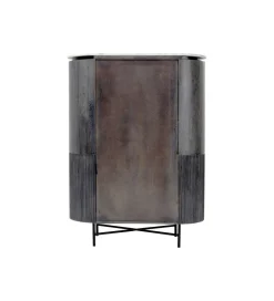 KARE Komoda wysoka GLENN 100 cm antracytowa