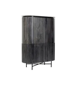 KARE Komoda wysoka GLENN 100 cm antracytowa