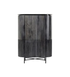 KARE Komoda wysoka GLENN 100 cm antracytowa