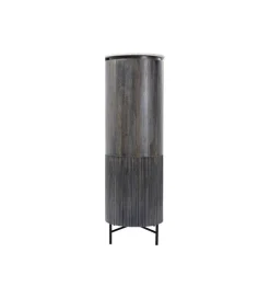 KARE Komoda wysoka GLENN 100 cm antracytowa