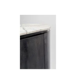 KARE Komoda wysoka GLENN 100 cm antracytowa
