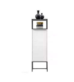 MCA Komoda wysoka LILLE 50 cm biała