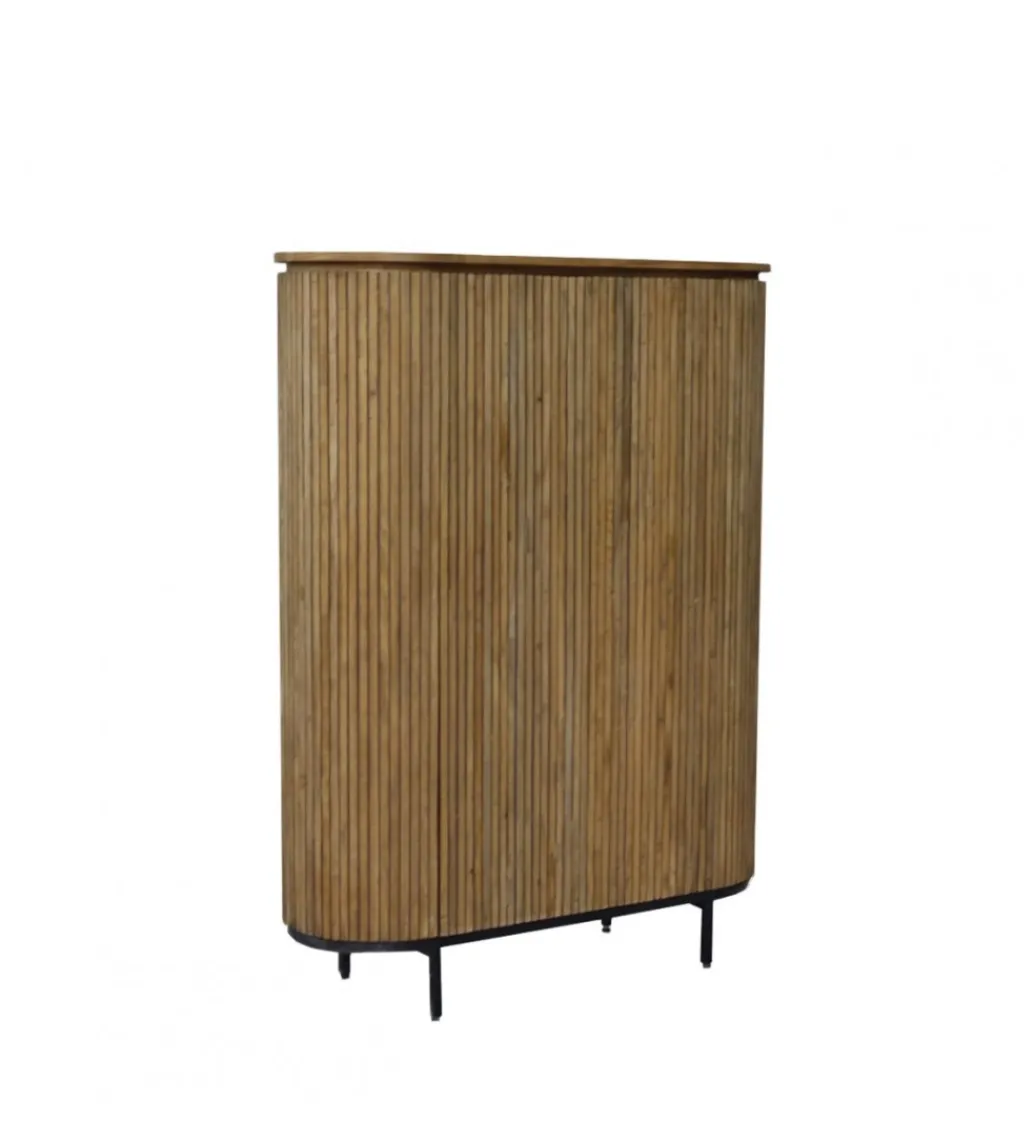 LF-Design Komoda wysoka LUSAN 115 cm drewno teak