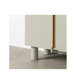 Zona-Design Komoda wysoka MALTA 137 cm taupe