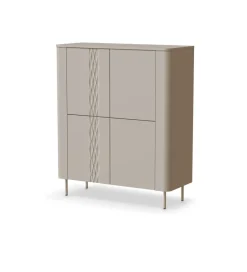 Halmar Komoda wysoka TIRANTE 120 cm kaszmir