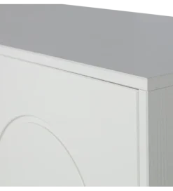 WOOOD Komoda XINA 149 cm zimna szarość