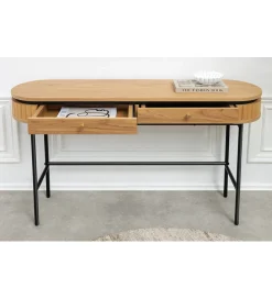 Invicta Interior Konsola ATELIER 120 cm w kolorze dębu
