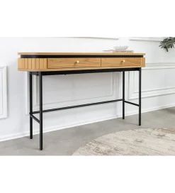 Invicta Interior Konsola ATELIER 120 cm w kolorze dębu