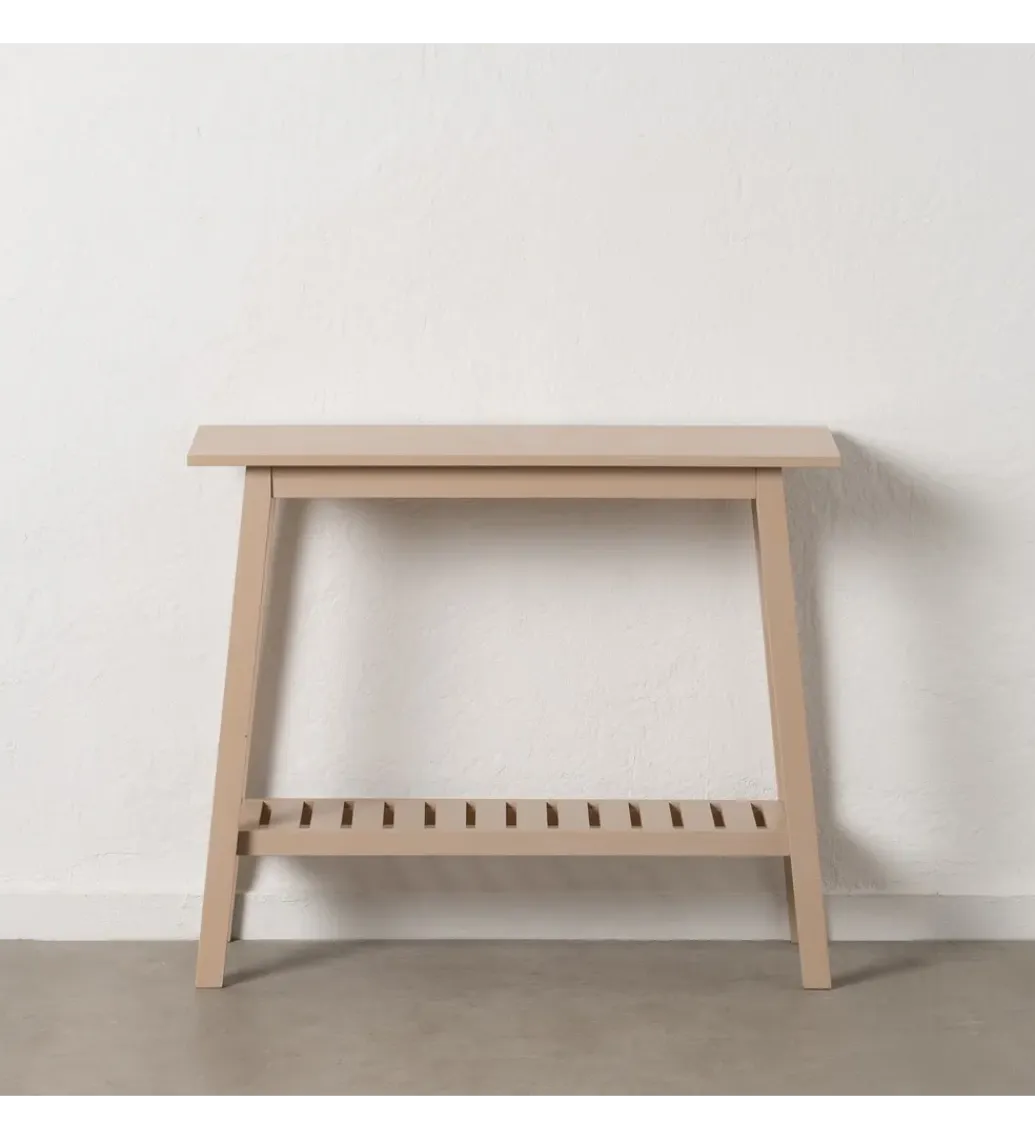 Zona-Design Konsola BATAN 90 cm drewno sosna kremowy