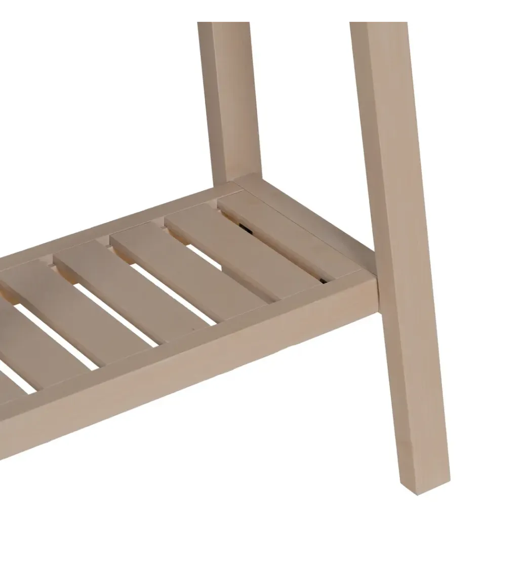 Zona-Design Konsola BATAN 90 cm drewno sosna kremowy