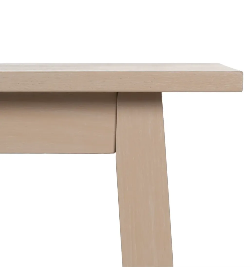 Zona-Design Konsola BATAN 90 cm drewno sosna kremowy