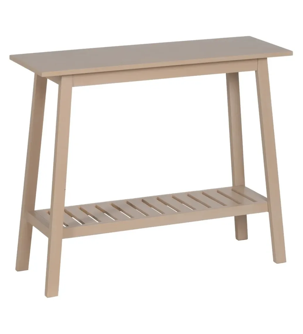 Zona-Design Konsola BATAN 90 cm drewno sosna kremowy
