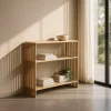 Zona-Design Konsola BELLAMONTE 85 cm drewno teak naturalna