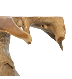 DENZO Konsola BESTARMA 80 cm drewno teak