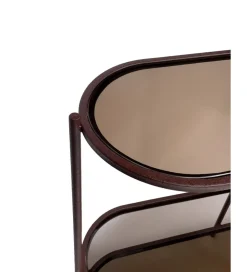 LF-Design Konsola BRIX JILL 90 cm bordowa