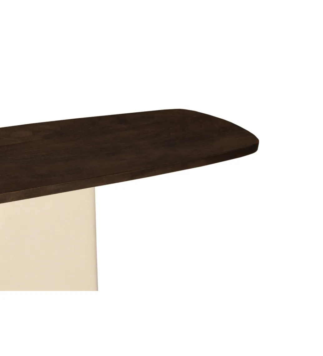 LF-Design Konsola BRIX MARRON 140 cm drewno mango