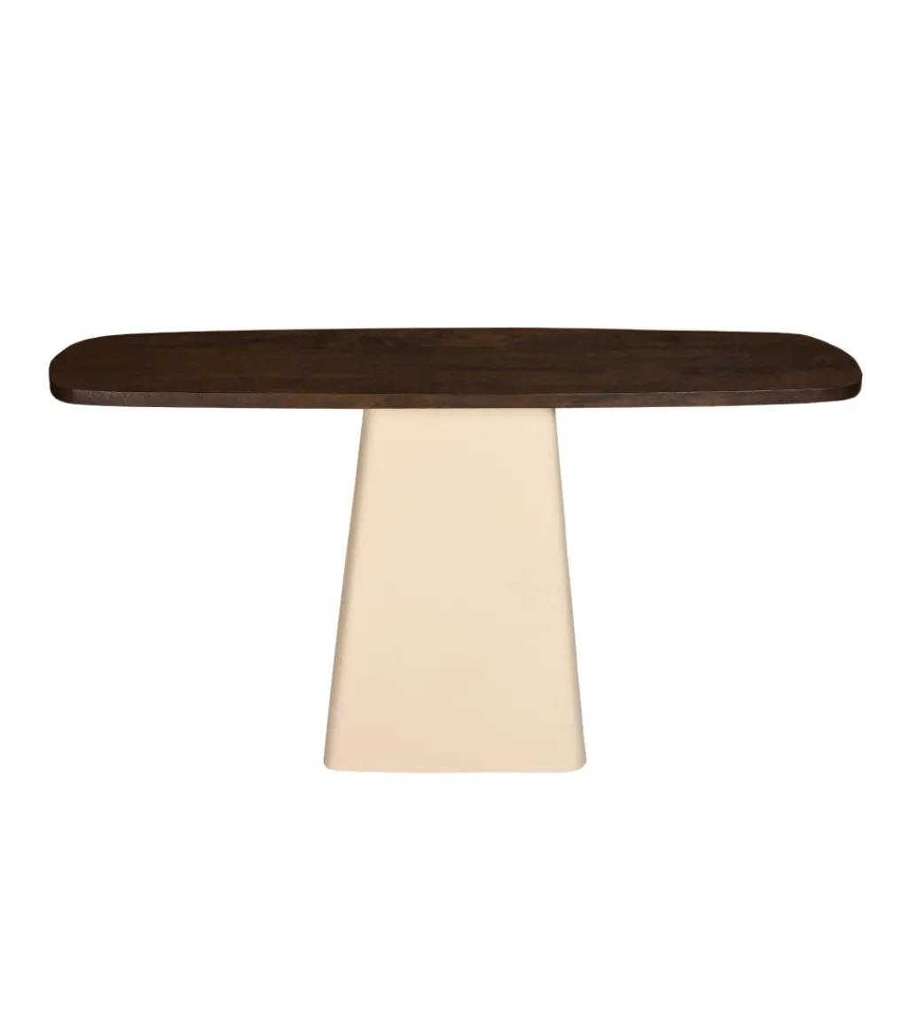 LF-Design Konsola BRIX MARRON 140 cm drewno mango