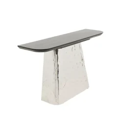 KARE Konsola CALDERA 138 cm fornir drewno jesion