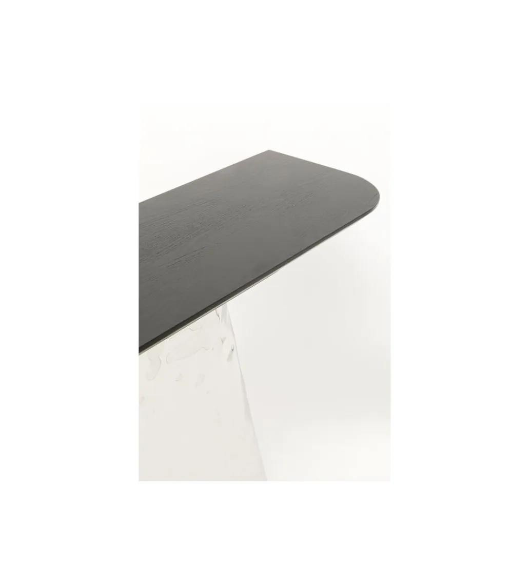 KARE Konsola CALDERA 138 cm fornir drewno jesion