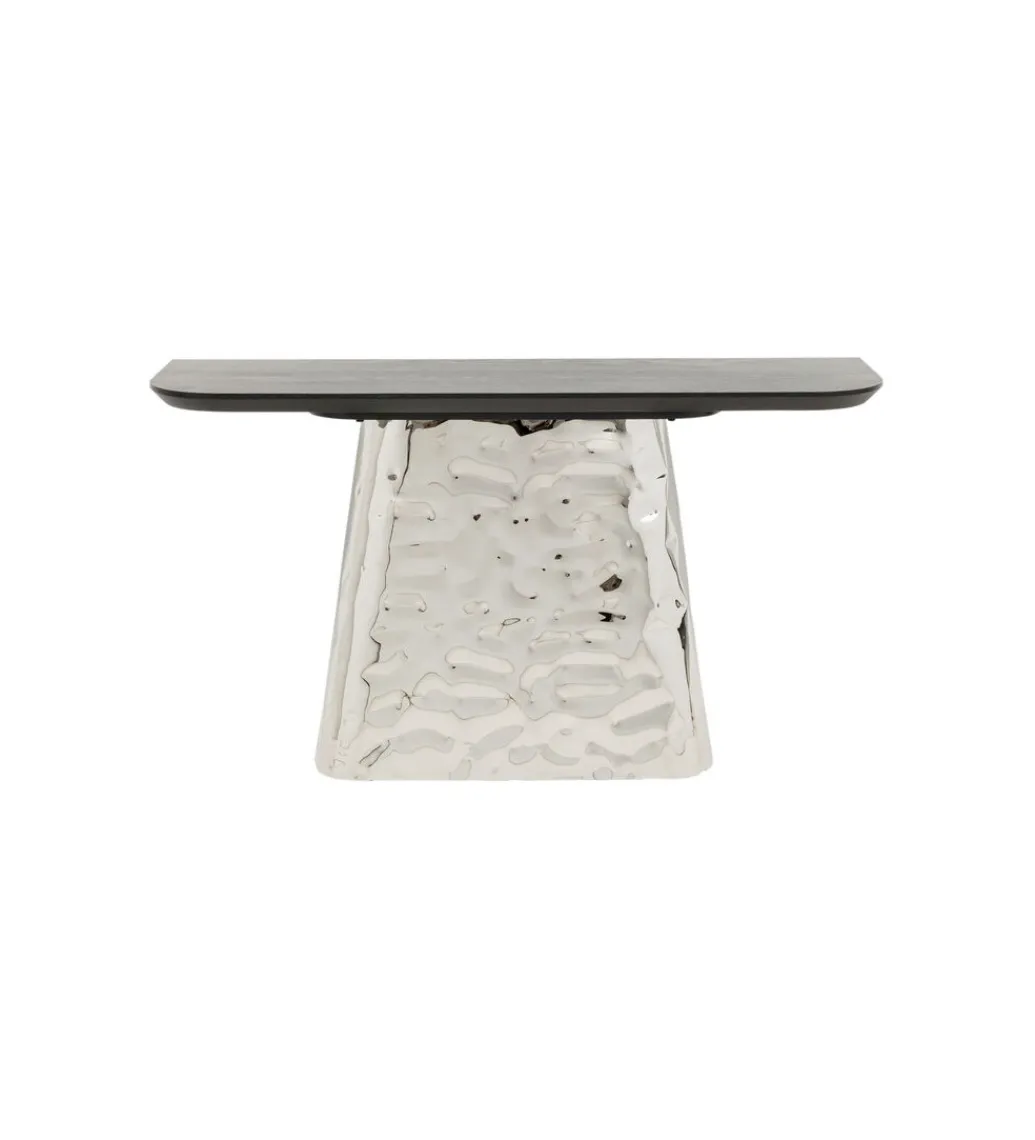 KARE Konsola CALDERA 138 cm fornir drewno jesion