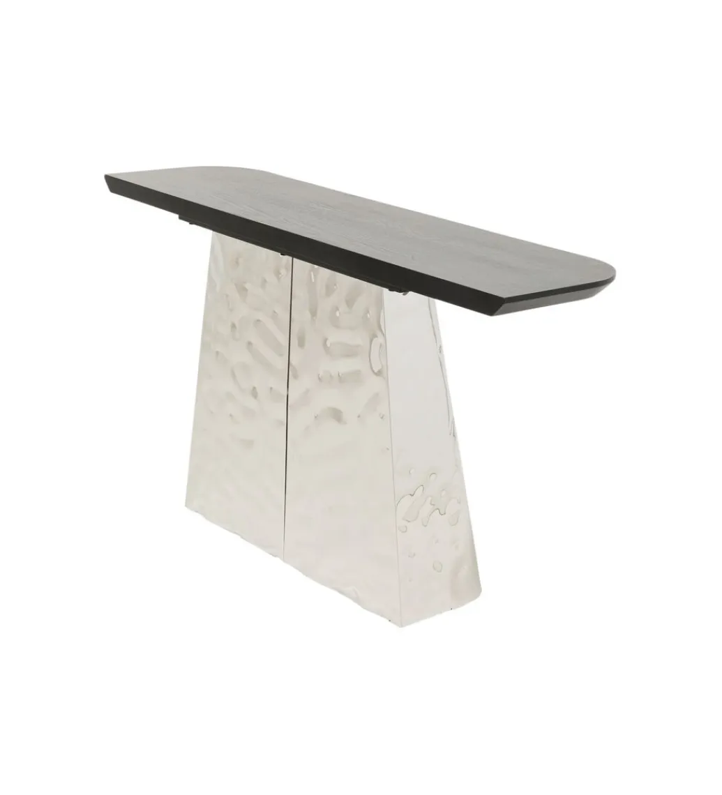 KARE Konsola CALDERA 138 cm fornir drewno jesion