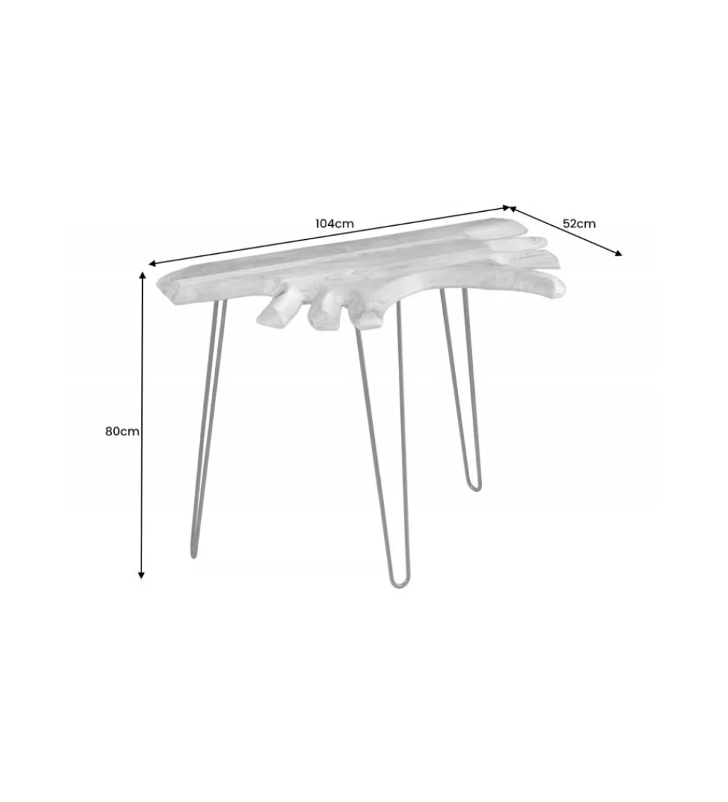 Invicta Interior Konsola CESME 104 cm drewno akacja