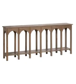 DENZO Konsola KAMABRA 210 cm drewno sosny