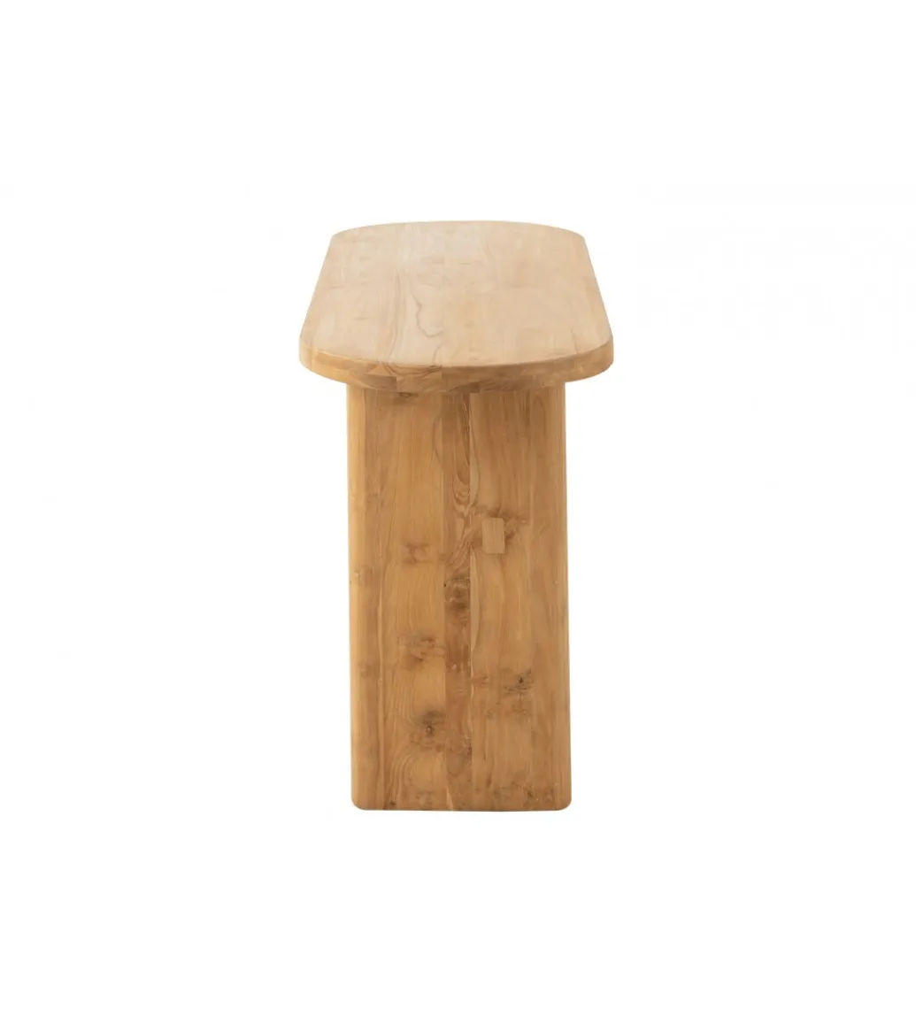 J-Line Konsola LEMONE 150 cm drewno teak naturalne