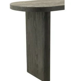 J-Line Konsola LEMONE 150 cm drewno teak czarna