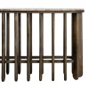 Zona-Design Konsola MARMOLON 160 cm drewno mango marmur