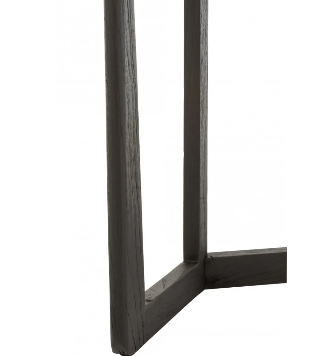 J-Line Konsola MATY 140 cm drewno czarna