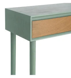 Zona-Design Konsola MESTARONY 90 cm zielona naturalna