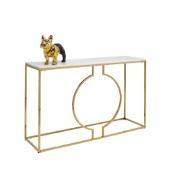 KARE Konsola MIAMI LOFT 120 cm złota