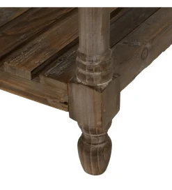Zona-Design Konsola PERTON 184 cm drewno jodły brązowe