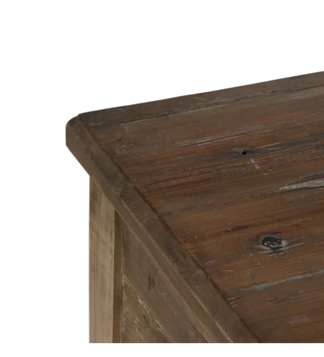 Zona-Design Konsola PERTON 184 cm drewno jodły brązowe