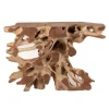 J-Line Konsola RAOUL 120 cm drewno teak naturalna