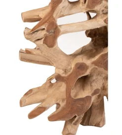 J-Line Konsola RAOUL 120 cm drewno teak naturalna