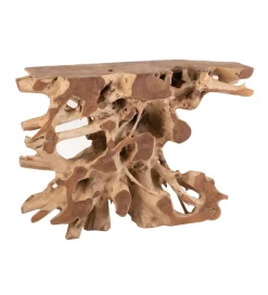 J-Line Konsola RAOUL 120 cm drewno teak naturalna