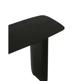J-Line Konsola RETO 130 cm drewno akacja czarna