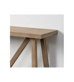 Zona-Design Konsola RUBBERY 140 cm drewno kauczuk naturalne