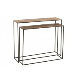 J-Line Konsola Rust set 2 miedziana