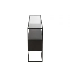 J-Line Konsola Square 140 cm czarna
